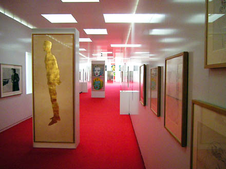 Blick in die Andy Warhol Ausstellung